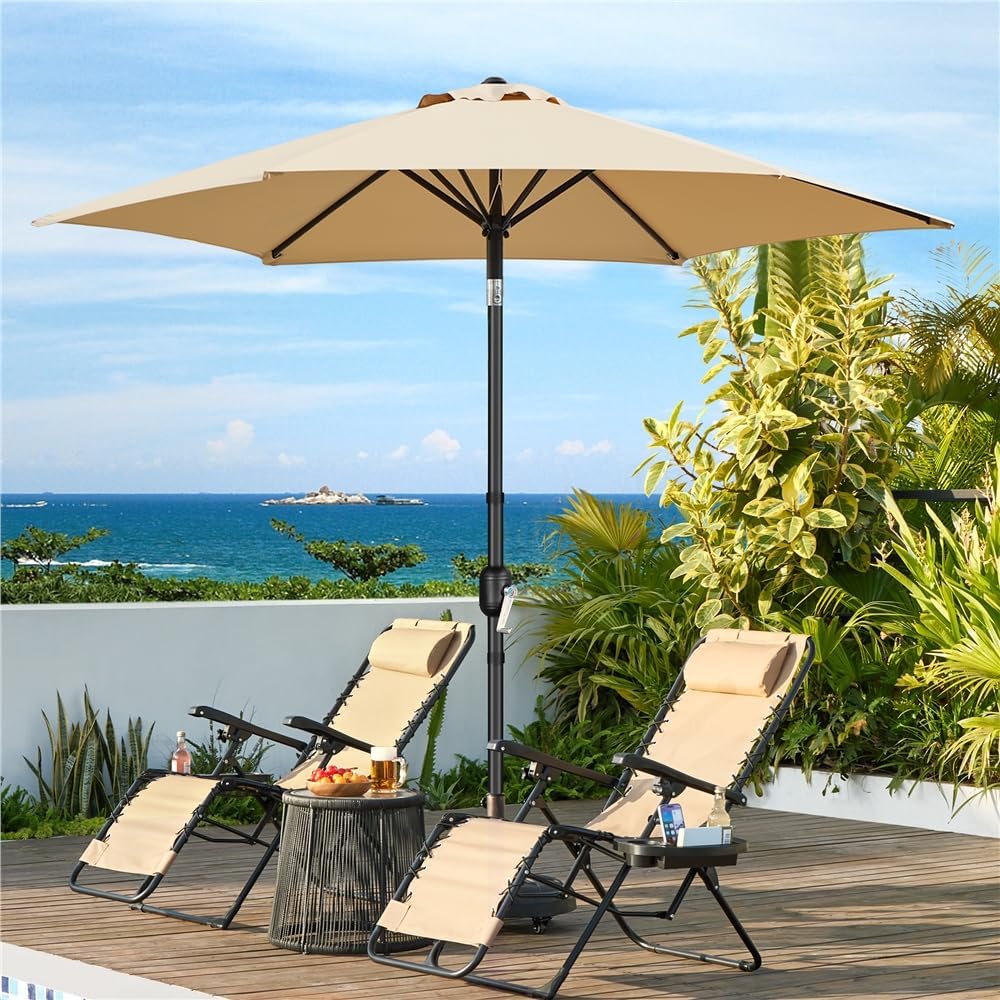 Shade in Style: A Review of the Yaheetech 9FT Patio Umbrella with Base