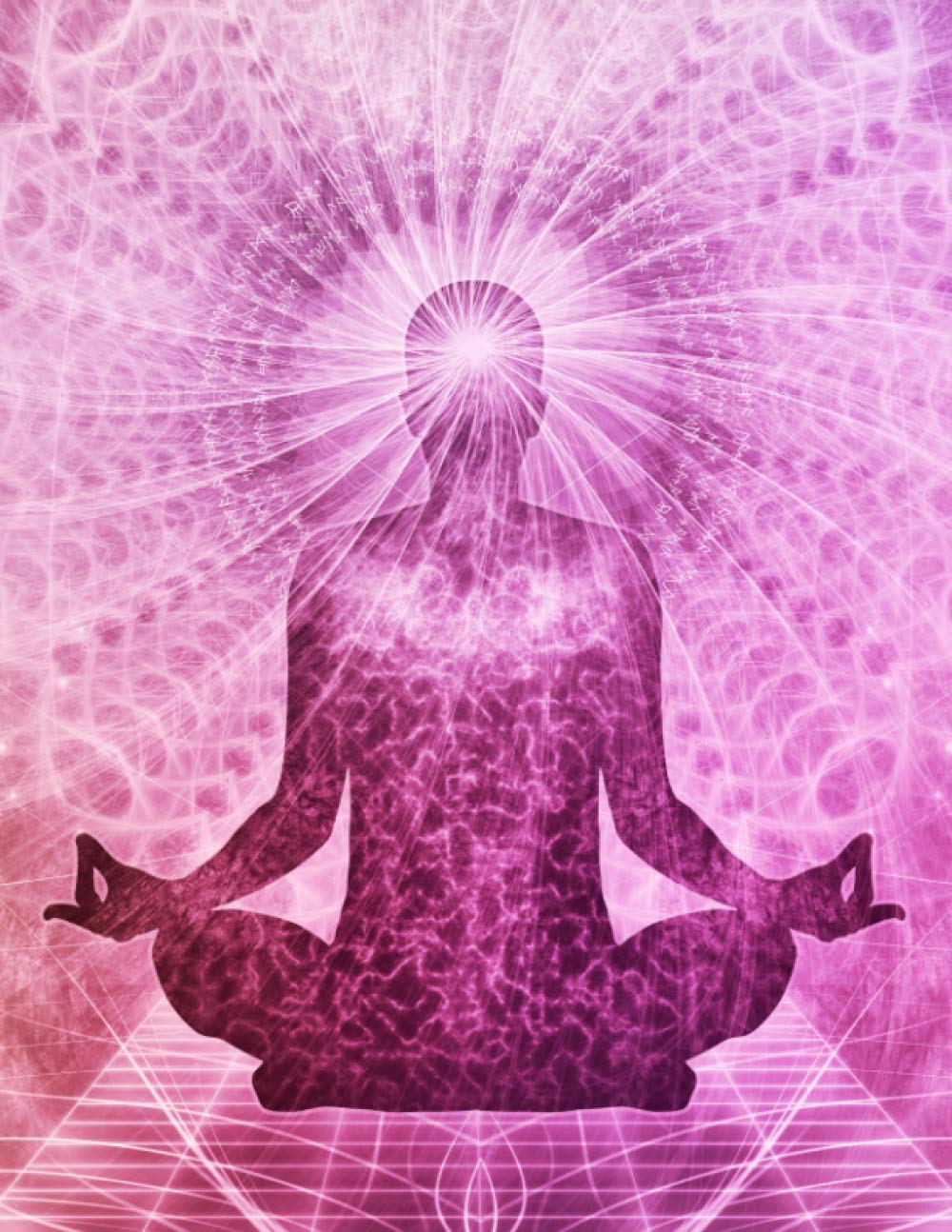 Meditation Notebook Blank 120 Pages DIN A4 (8.5x11 Inches)