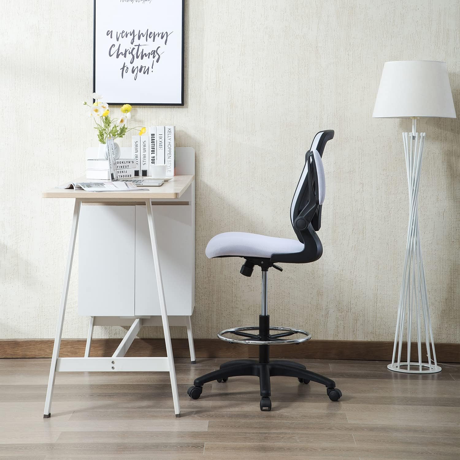 Naomi Home Serena Mesh Drafting Chair 2025