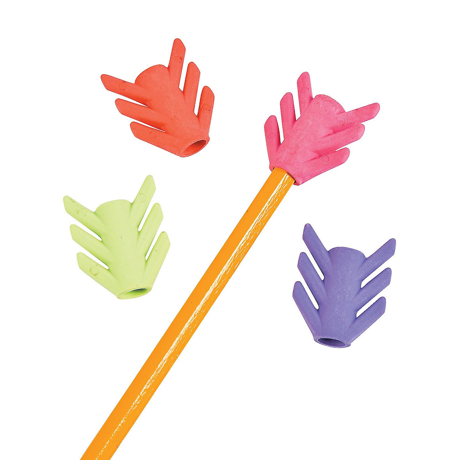 Fun Express Arrow Pencil Toppers (24 Pieces per Pack) Rubber. 1" x 1 1/2"