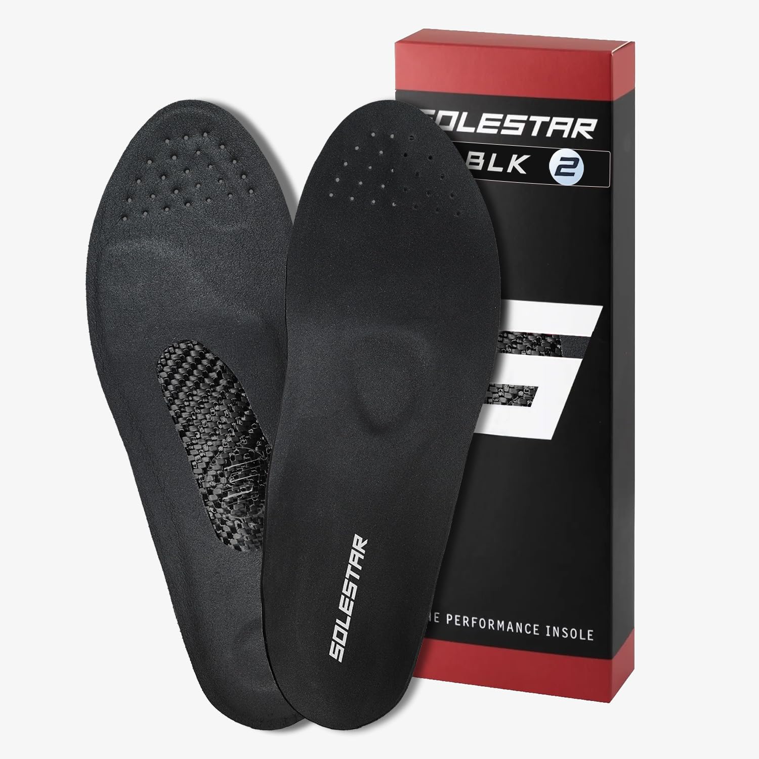 Amazon | SOLESTAR(ソールスター) 自転車用 インソール BLK II 