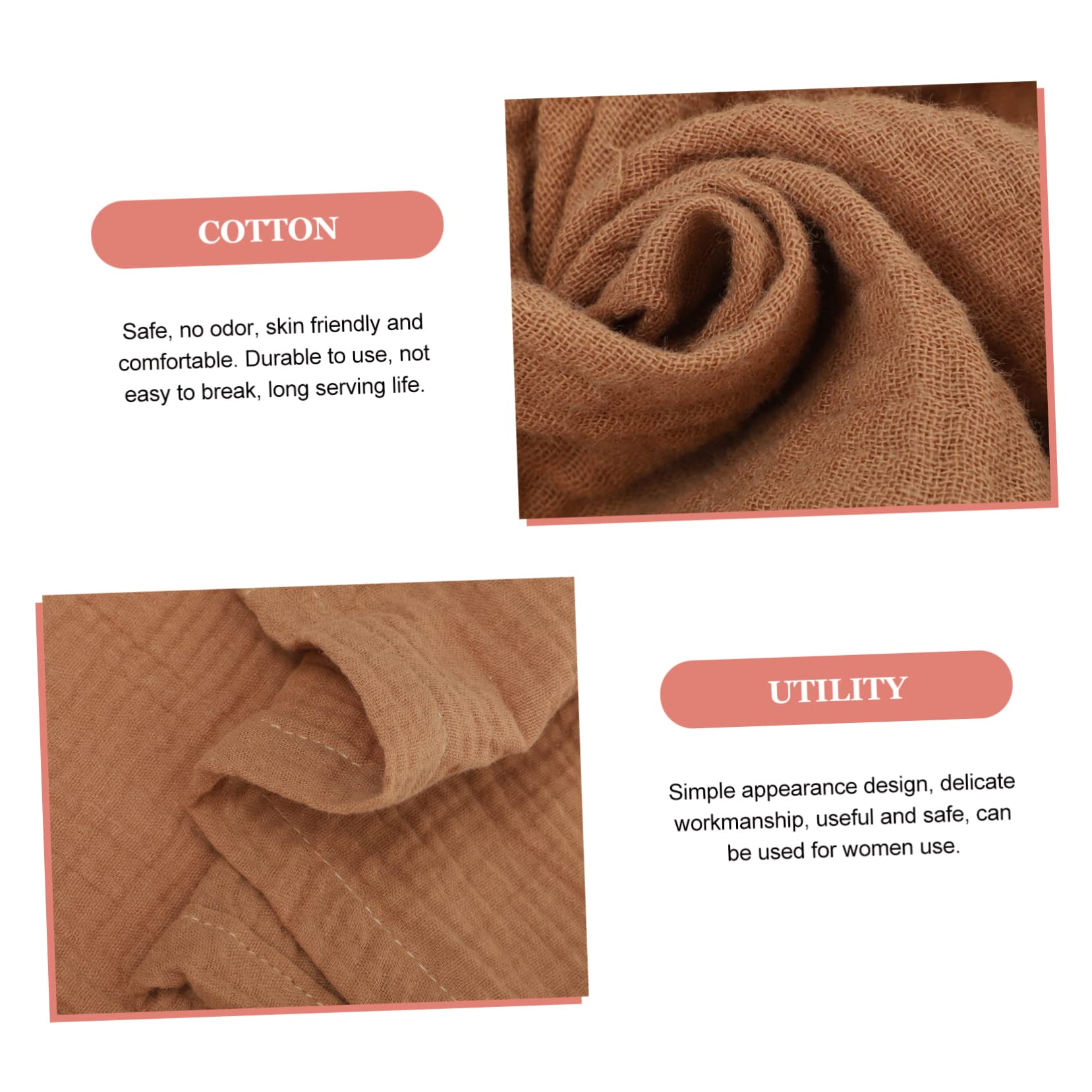 3pièces Couverture Allaitement Coton Pour Maman Tablier Allaitement Confortable Et Respirant Discrète Pour Nourrir Votre Toute Simplicité