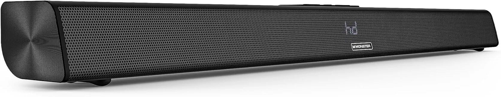 Monster Soundbar SB100 – 120W DSP Dynamic Sound, Bluetooth 5.4, Wall Mountable with LED Display