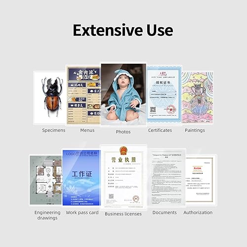 Miniatura 2 de Kodak Paquete de 100 bolsas de laminación de 3 mil, hojas de laminación térmica caliente de 11.5 x 17.5 pulgadas, capacidad para documentos de 11 x