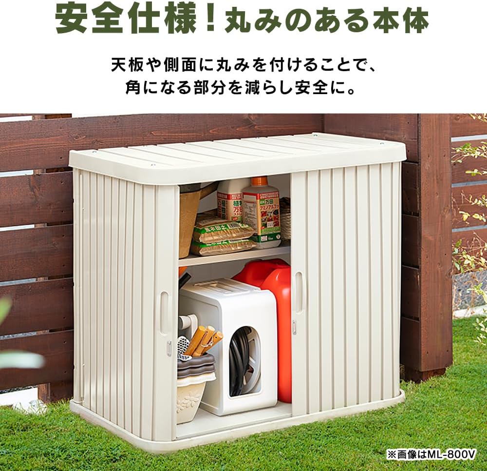 物置 左右スライド式【扉が邪魔にならない】ミニロッカー 幅90×奥52×高115cm ブラック/グレー ML-12 【レインブーツ】