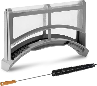 2026 UpgradedDC61-02595A Dryer Lint Filter Case Screen WITH UPGRADDED BRUSH - Replacement for Samsung Dryer DV42H5200EW/A3 DV42H5000EW/A3 DV45K6500EV/A3 DV42H5200EP/A3 by Beaquicy