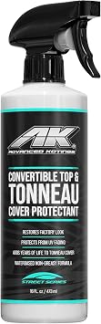 Advanced Kotings Tonneau Cover & Convertible Top Protectant Spray | for Plastic, Vinyl, Fiberglass, Rubber, and Trim | Keeps Surfaces Looking New & Prevents Fading, Single Bottle | PSNP01TC