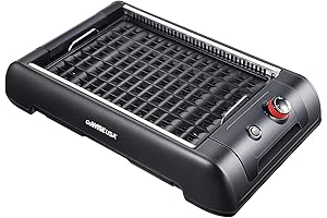 GOWISE USA GW88000 2-in-1 Smokeless Indoor Grill and Griddle