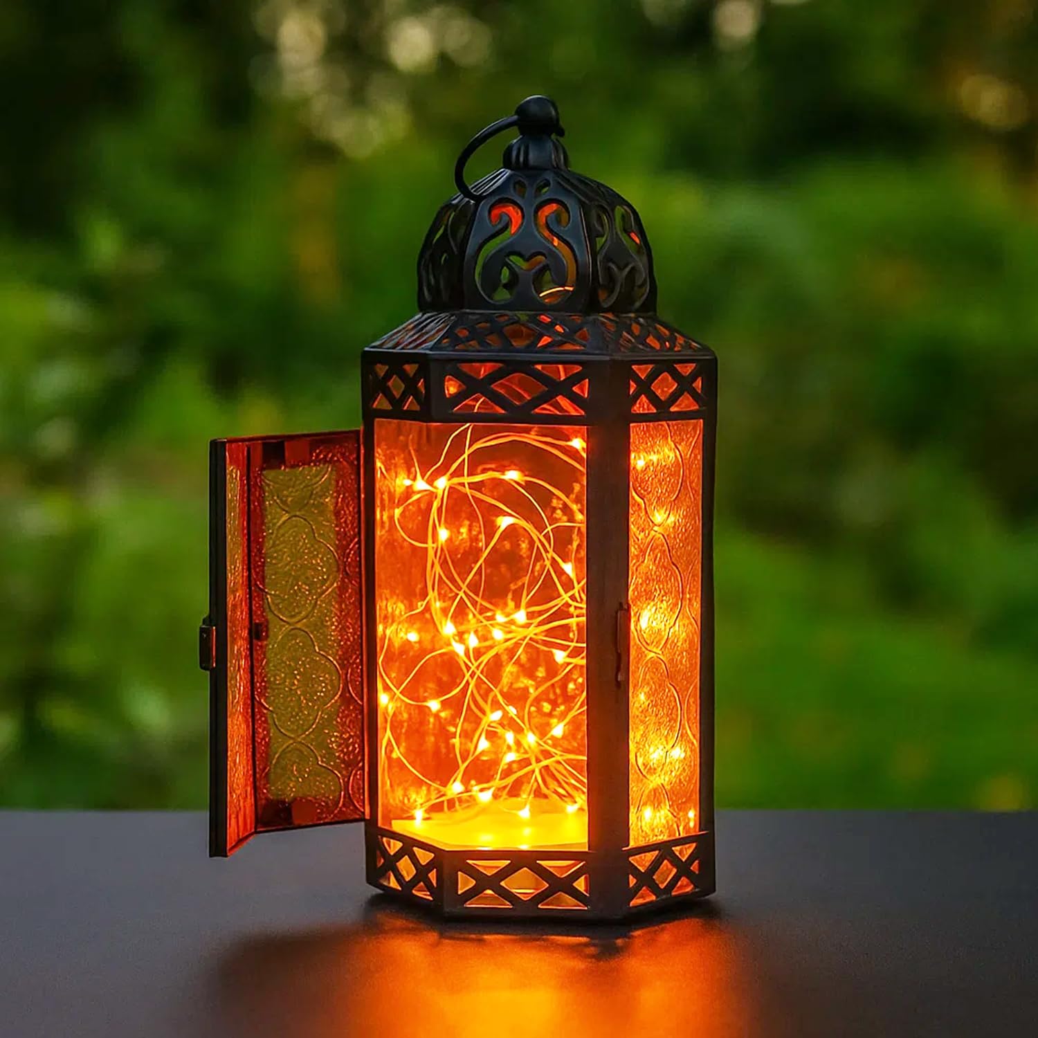 Amazon.co.jp: Vela Lanterns 10.5インチ メタル モロッコ 装飾