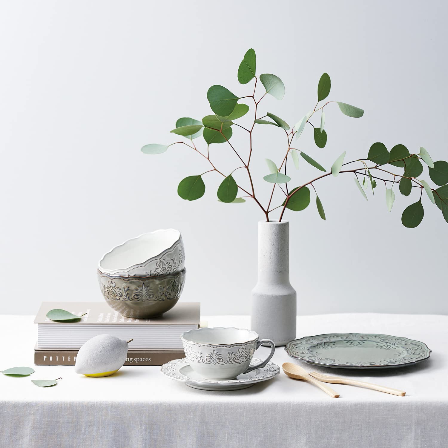 Amazon｜Dolce duo コーヒーカップ ソーサー セット 2客 スープカップ