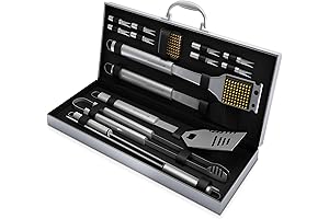 The Ultimate BBQ Grilling Experience: 16-Piece Dallas Cowboys Grill Set