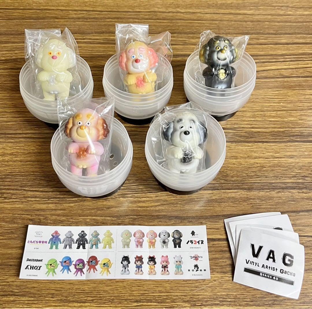 VAG40　ノラコイヌ　ガチャ　全5種セット