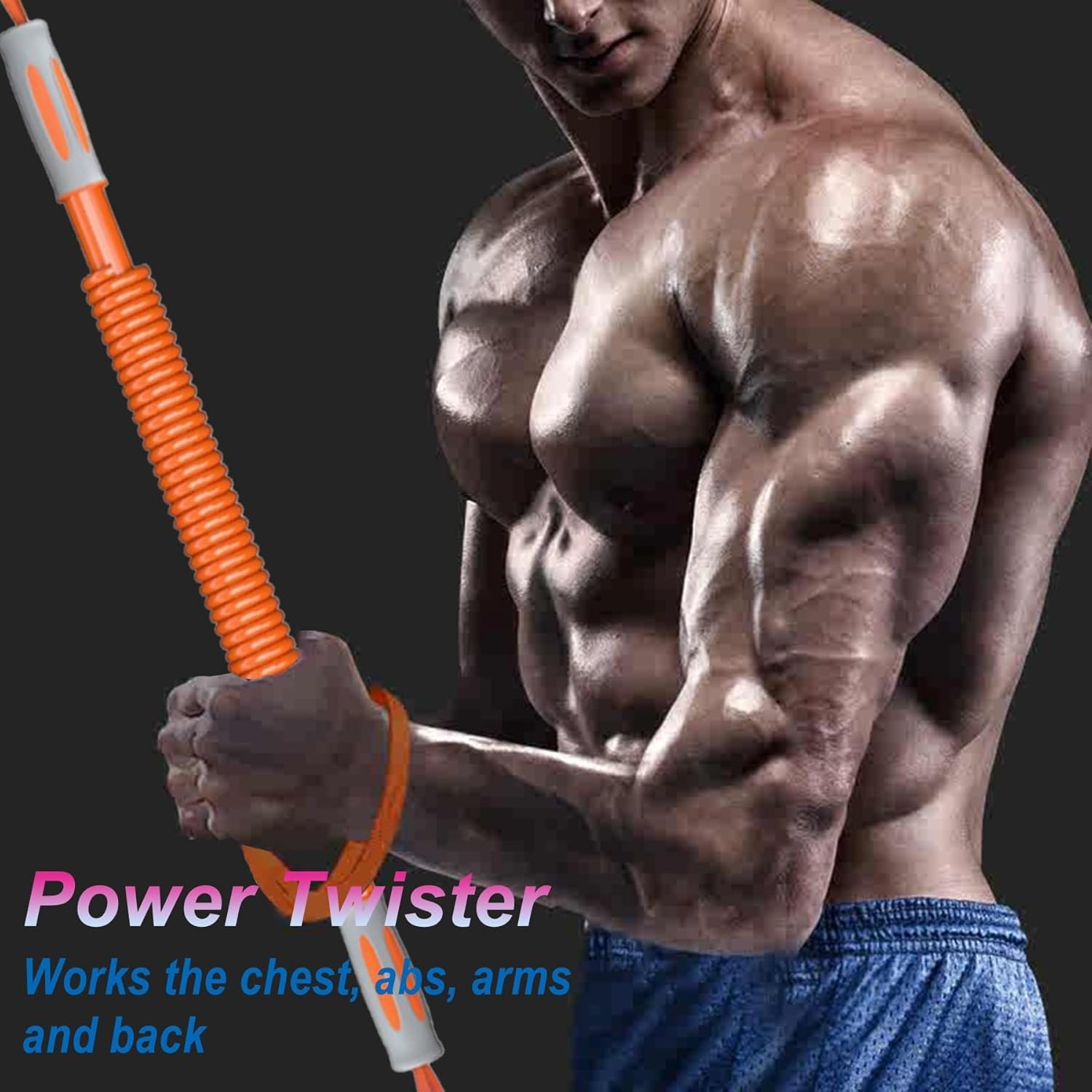 Dual ng Brust-Expr mit Gummigriffen & Sto Tasche, perfekt für Schulter-, Arm-, Unterarm- und Brusttraining, Trainingsgerät