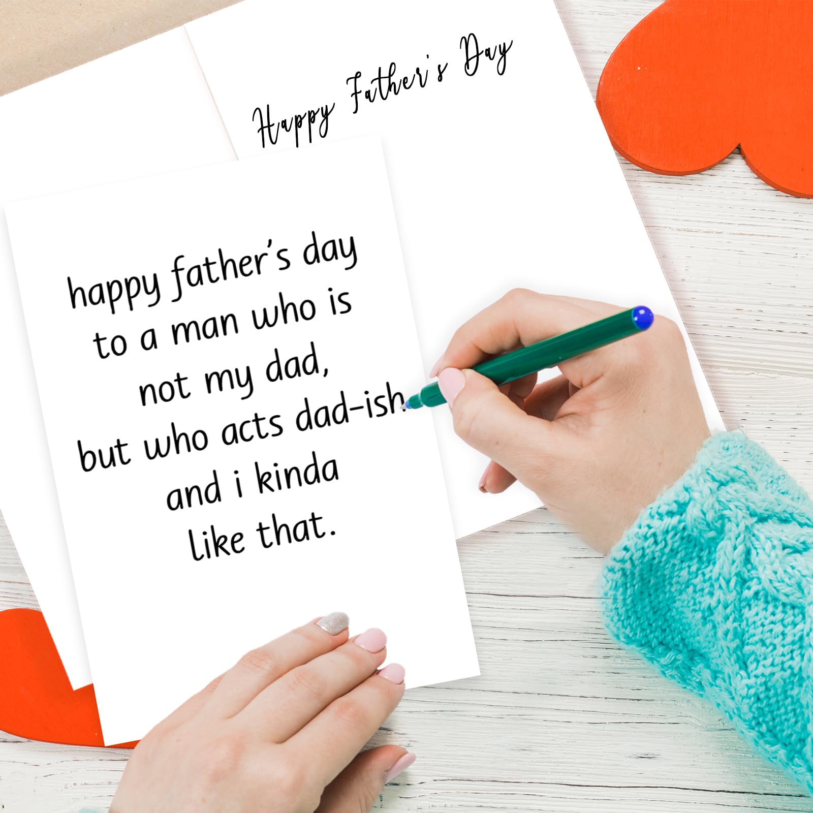 Divertida tarjeta para el día del padre para padrastro, tarjeta de regalo para el día del padre, tarjeta del día del padrastro, regalos para padrastro de hija hijo, tarjeta para padrastro con