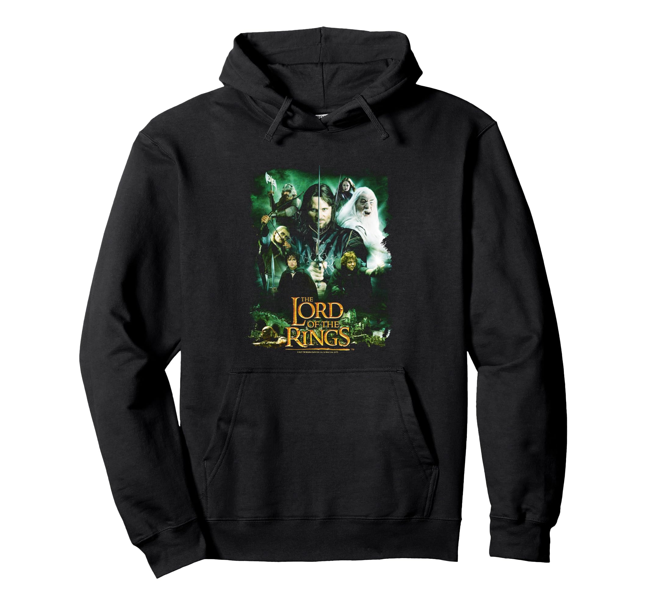 Lord of the Rings Hero Group Pullover Hoodie