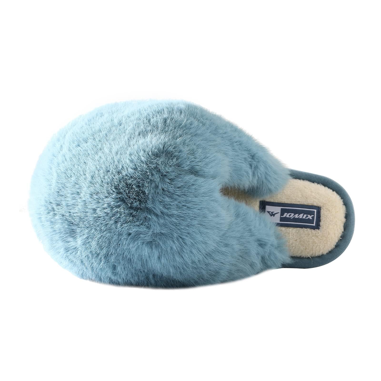 JOMIX Ciabatte Pelose Donna Invernali Pelliccia Sintetica Pantofole Calde