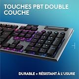 Logitech G G915 X LIGHTSPEED Clavier gaming sans fil ultra-plat - 7