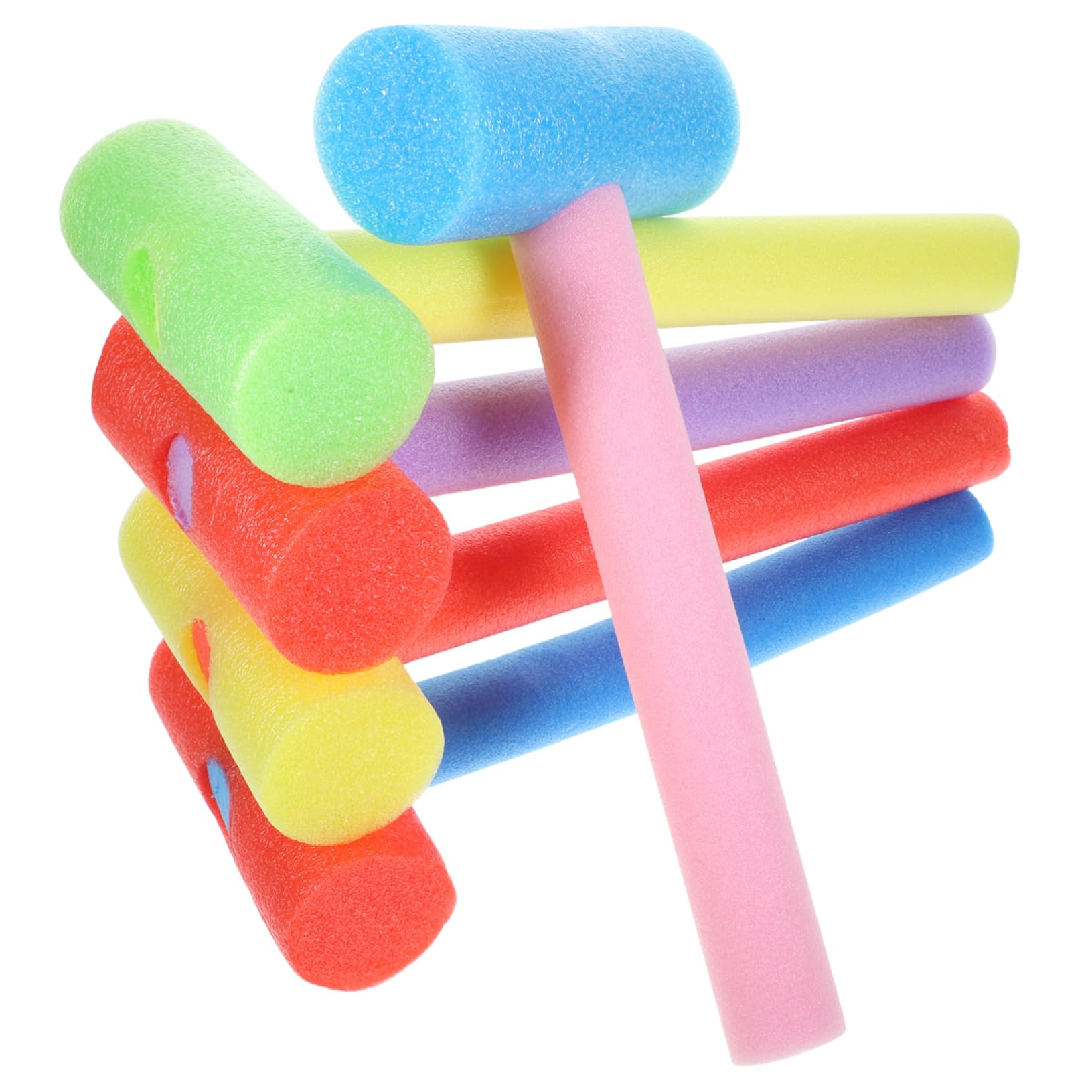 ifundom Martello Giocattolo in Schiuma Leggero E Portatile Per Bambini Set 5 Pezzi Strumenti Per Attività Motorie E Gioco Educativo Premio Per Feste E Carnevali