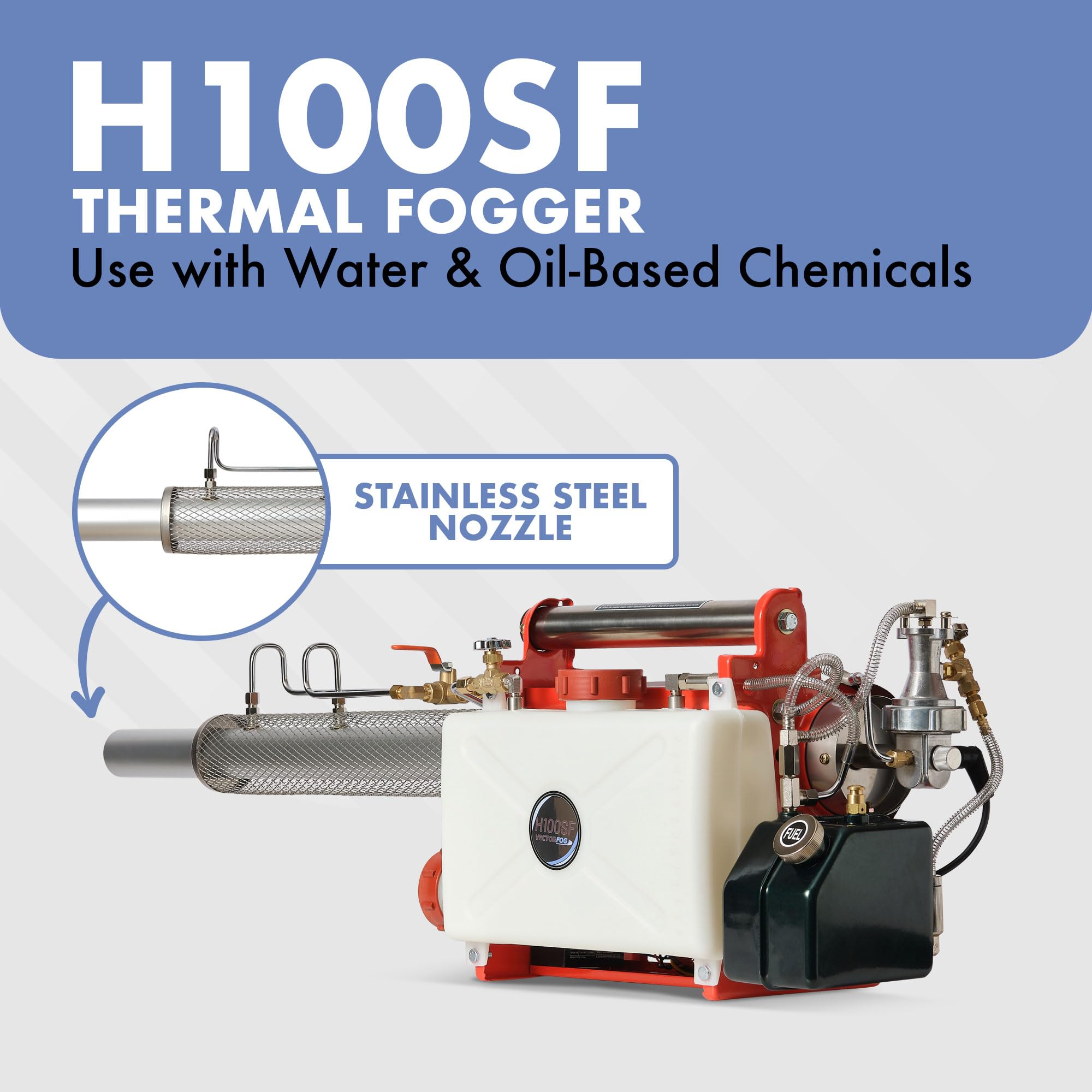 Amazon.com : Vectorfog H100SF Mid-Size Thermal Fogger – Battery
