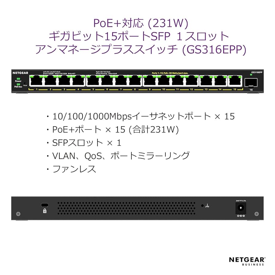 Amazon.co.jp: 【正規品】 ネットギア NETGEAR スイッチングハブ