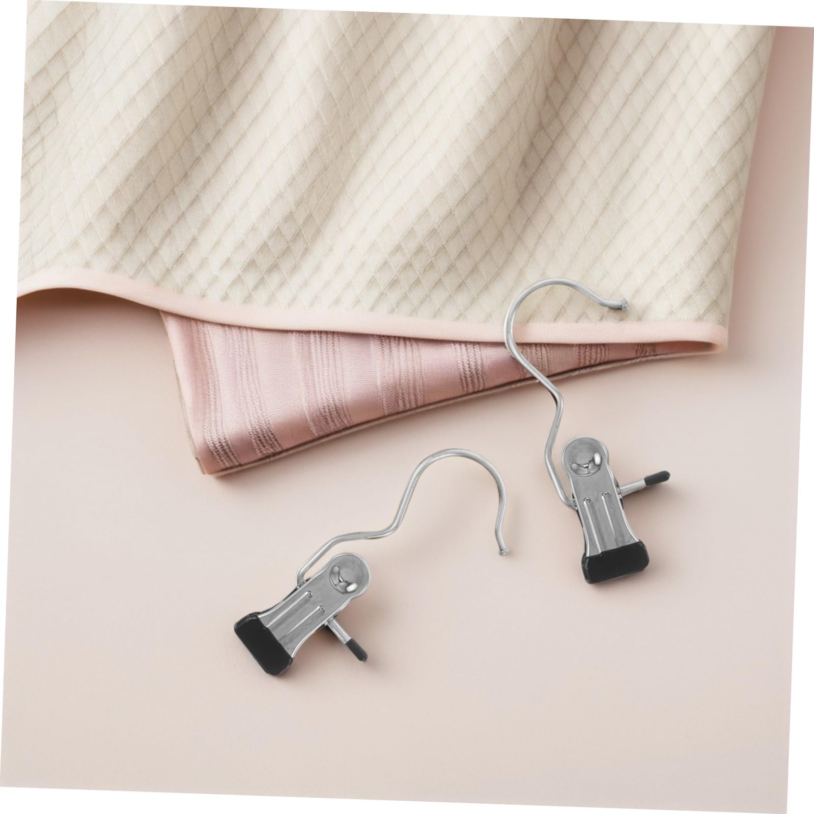 Pinzas de Gancho para Ropa de Acero Inoxidable, 80 Piezas