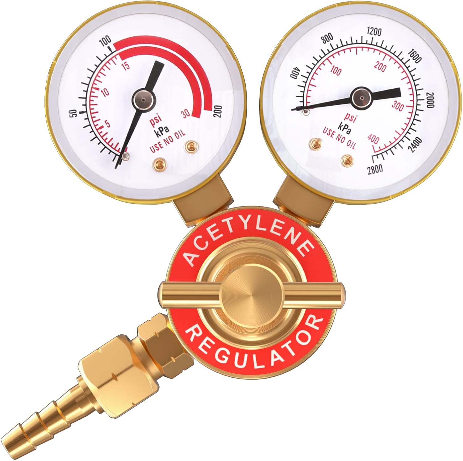 Acetylene Regulator Solid Brass, IMAGE CGA200 inlet Ubuy Sri Lanka