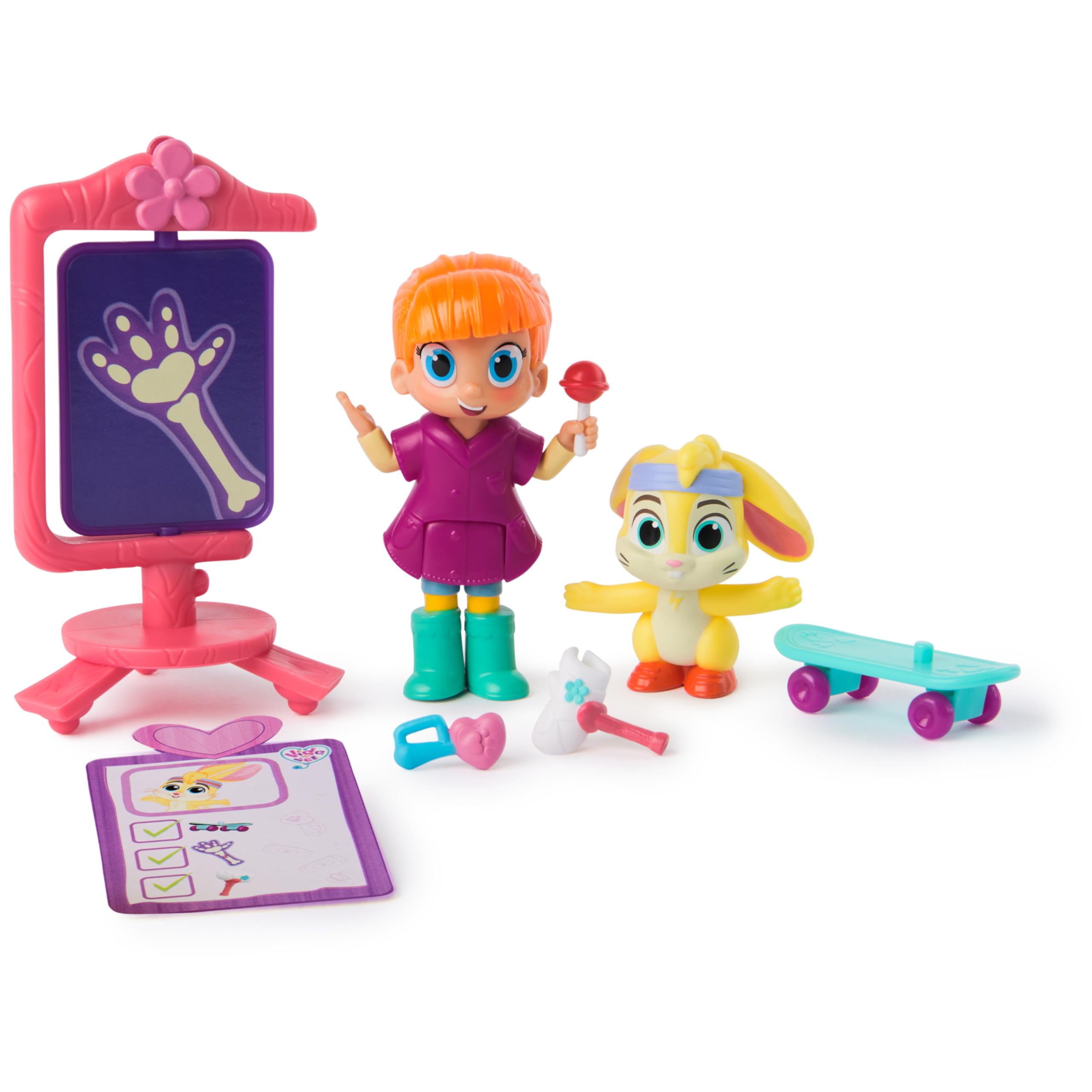 Amazon.com: Vida the Vet Zag's Cast & Care Pack with Life & Zig