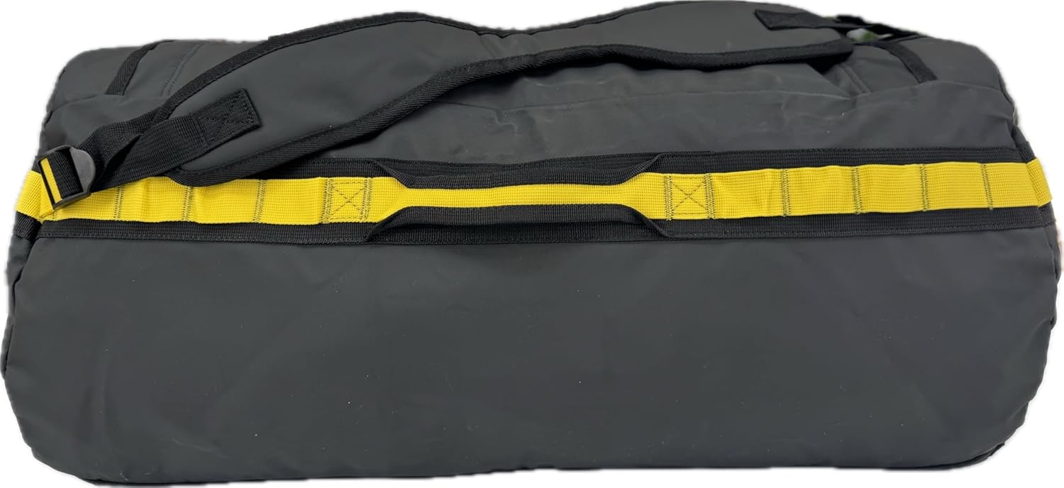Element Equipment Trailhead Duffel Bag Shoulder Straps Waterproof Black/Yellow Small - Image 7