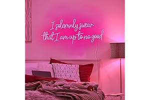 I Solemnly Swear I am up to no good Neon Signs