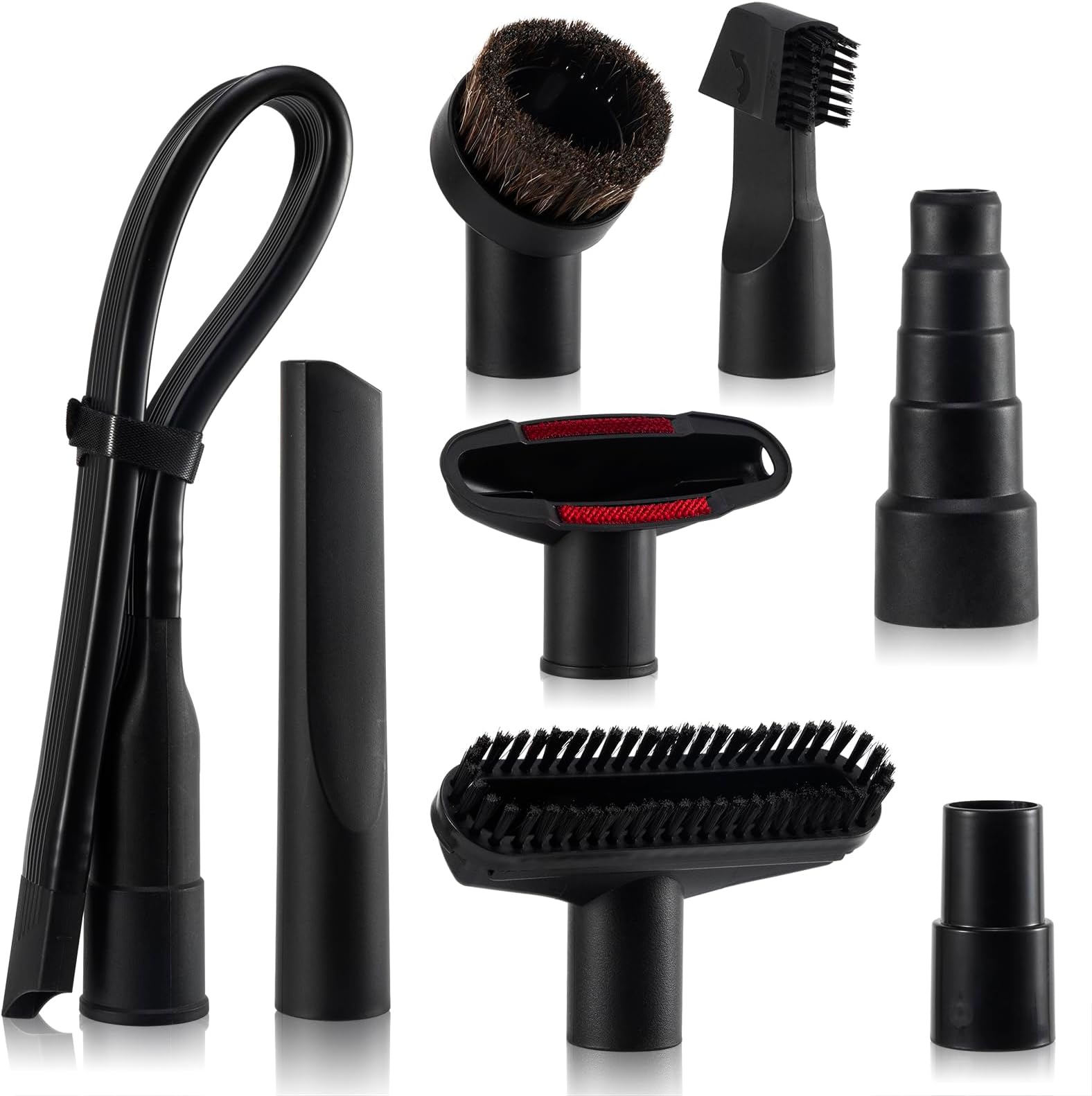 8 Piece Universal shop vac accessories, shop vac attachment, vacuum attachment kit