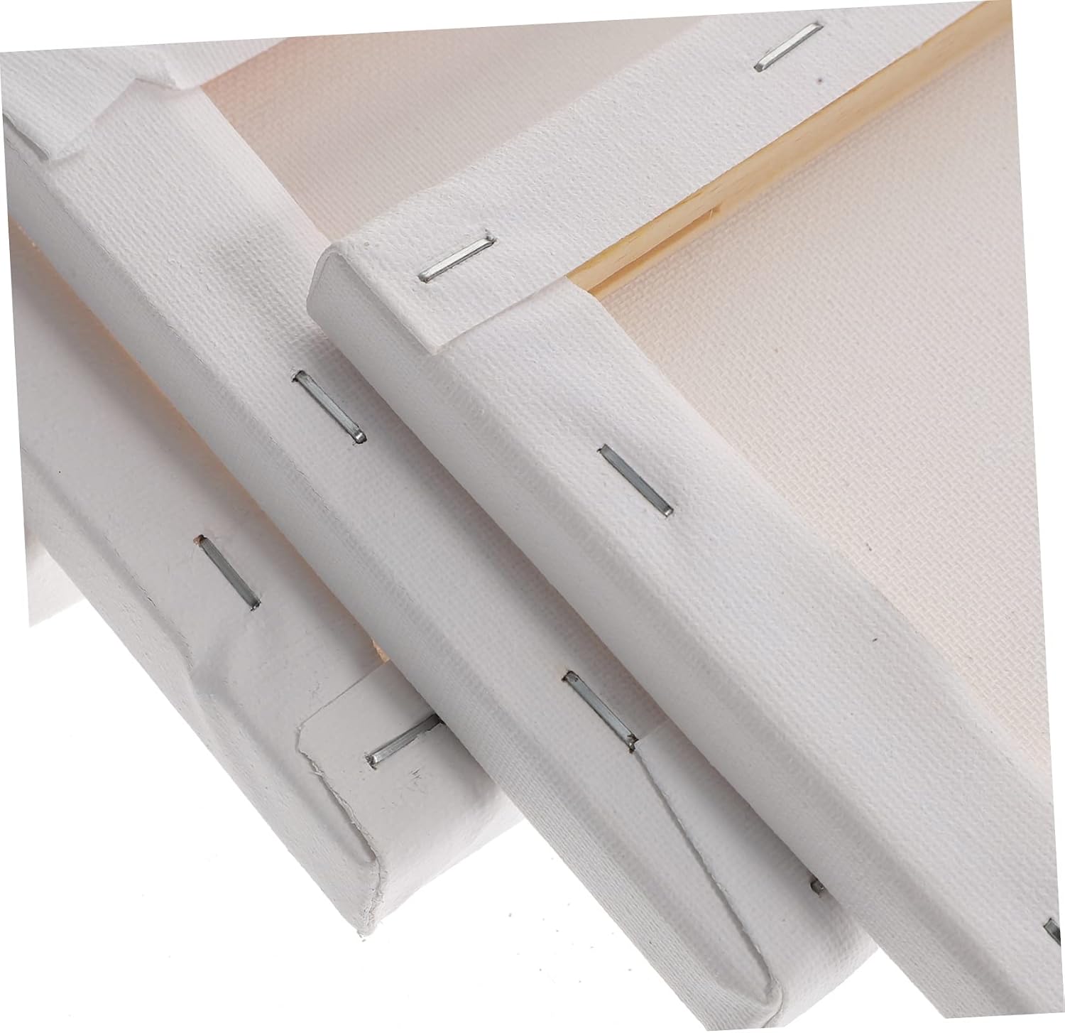 5pcs Stretched Canvas for Painting Blank Art Panels for Oil Lightweight for Art Projects and Paint Pouring