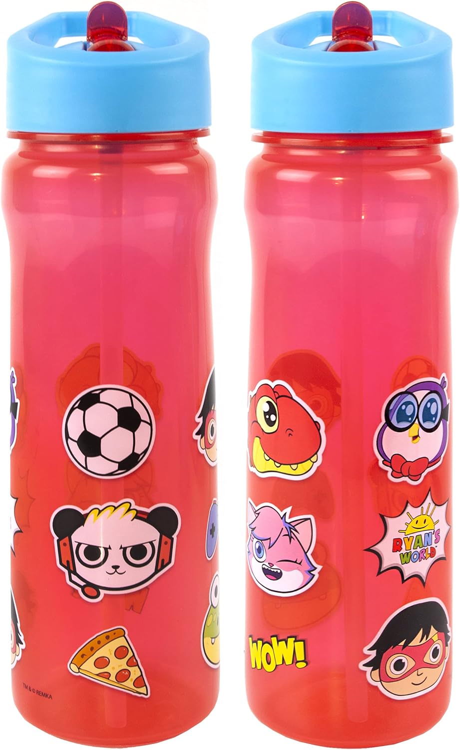 Ryans World Lunch Box 3 Piece Set Bag, Water Bottle & Snack Pot One Size, Red