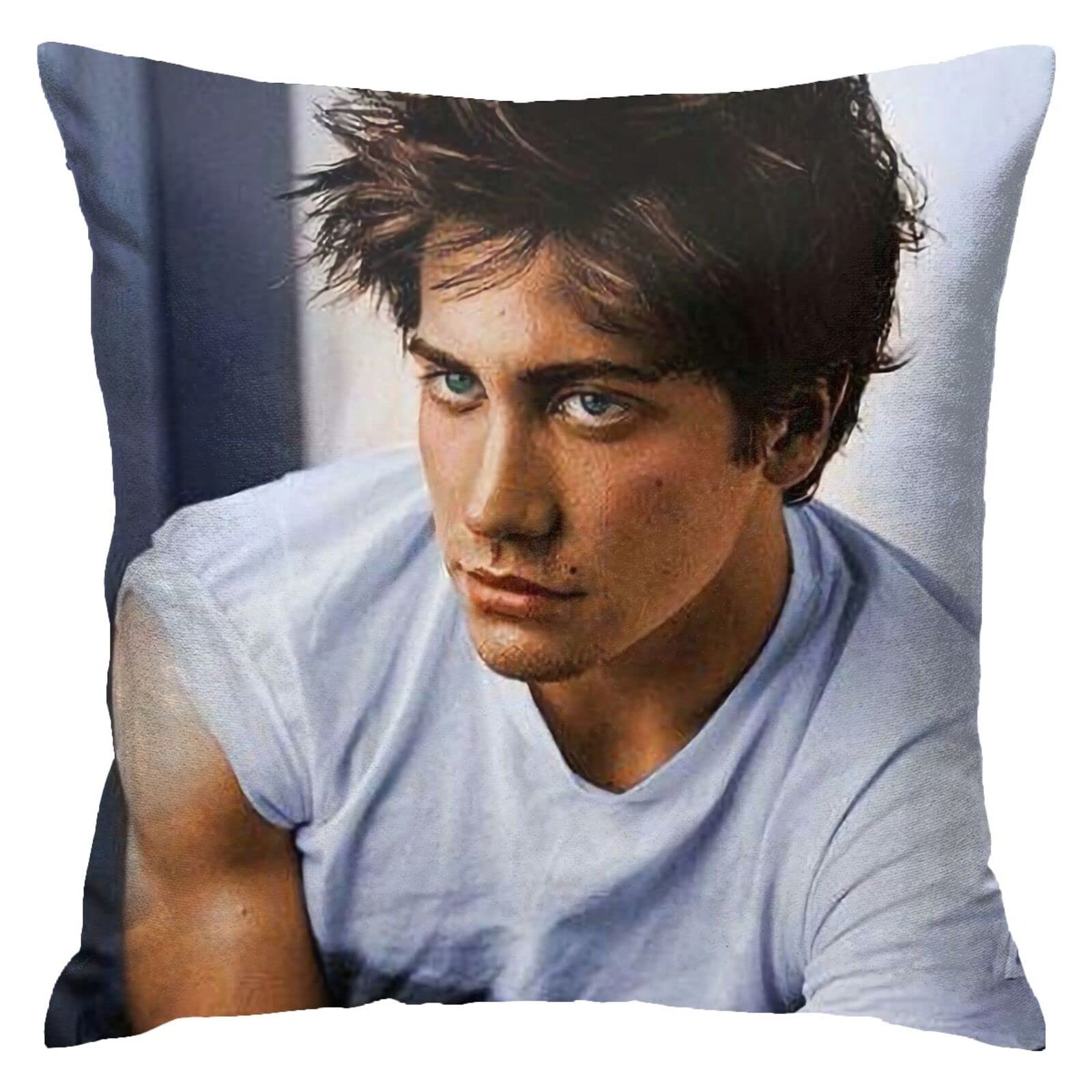 Yingd Jake Gyllenhaal Pillow Covers Double Sided Plush Pillow Cases Dorm Decor For Bedroom Living Room 45Cm X 45Cm