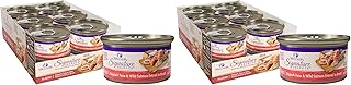 Wellness CORE Signature Selects Flaked Adult Wet Cat Food,Natural,Protein-Rich,Grain Free,2.8 Ounce (Skipjack Tuna &