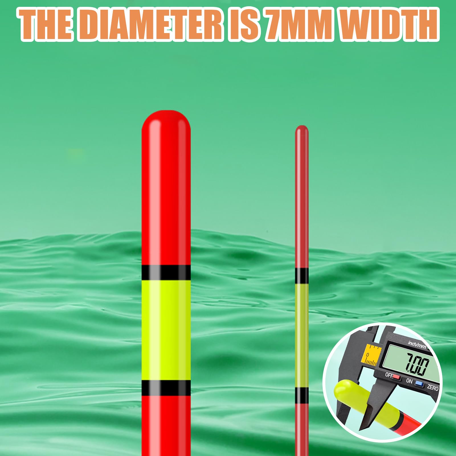 4-tlg. LED Angelposen Set Mit Farbwechsel - Nachtangeln Mit Bissanzeiger & Ladegerät