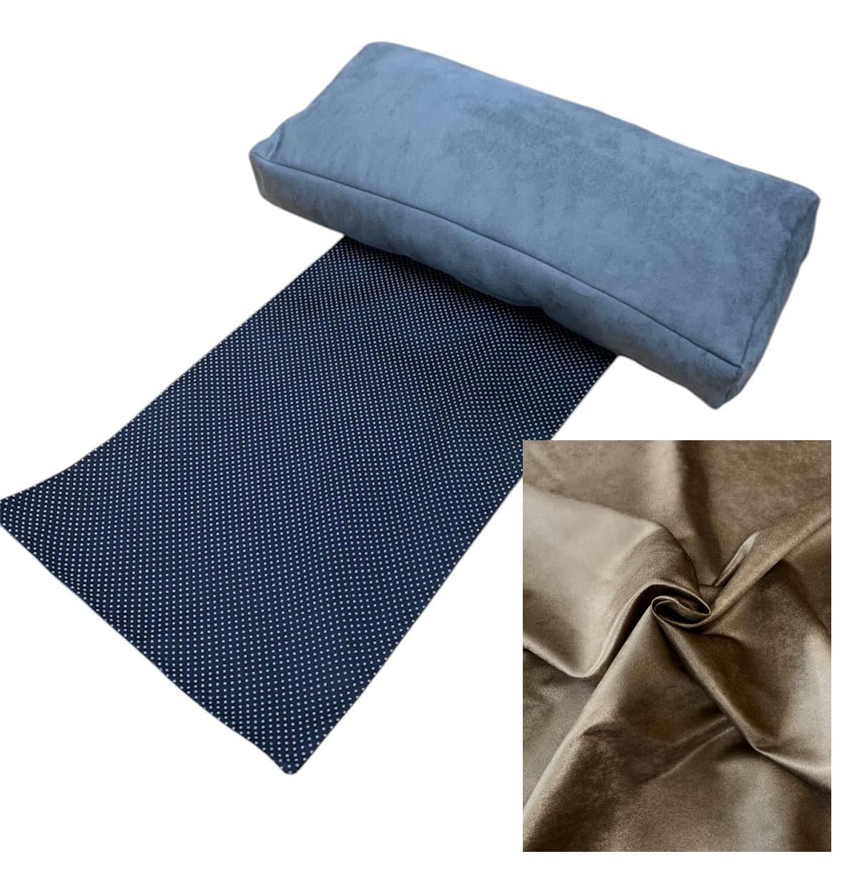 Pnh Brown Headrest For Recliners, Armchairs, Gaming/Office Chairs - Support Pillow For Head & Neck (, Single Head Rest)
