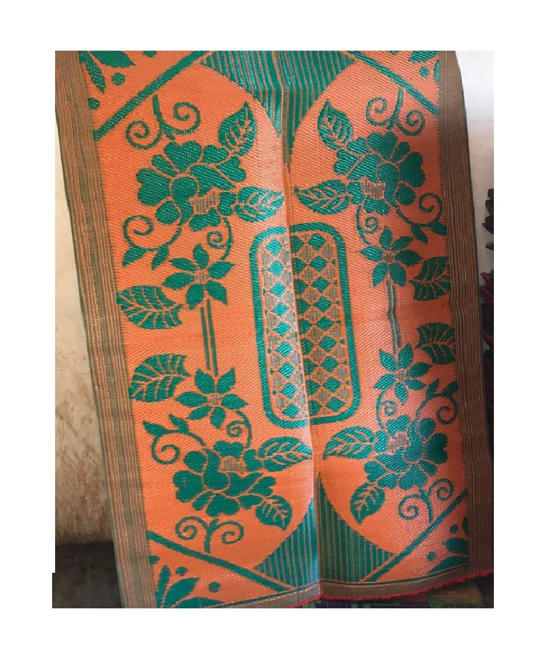 Buy Sana Plastic Chatai Plastic Floor Mat,4x6 Multicolour Online at Low