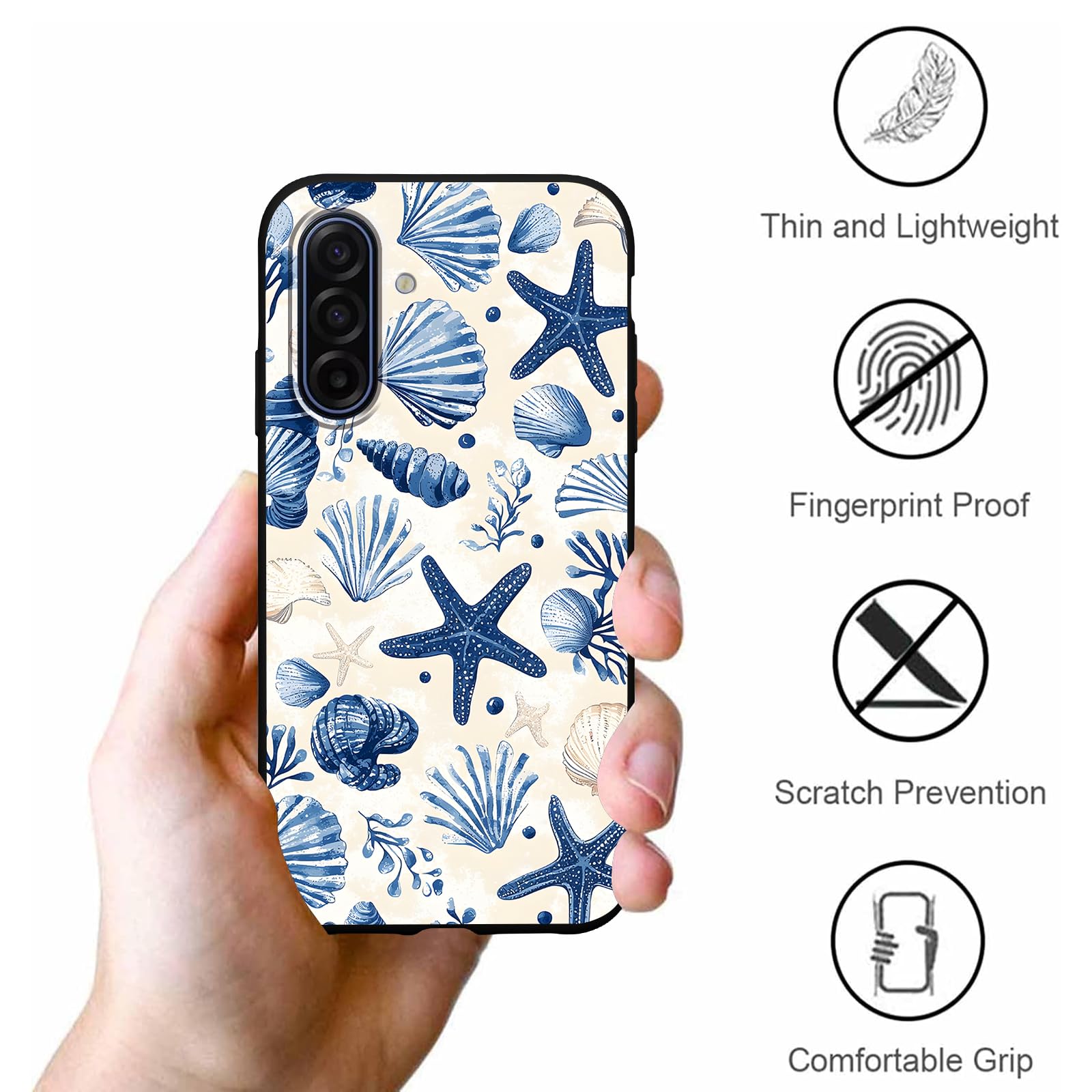 Amazon.com: Zrutru 2 Pack Cute Ocean Phone Case for Samsung Galaxy
