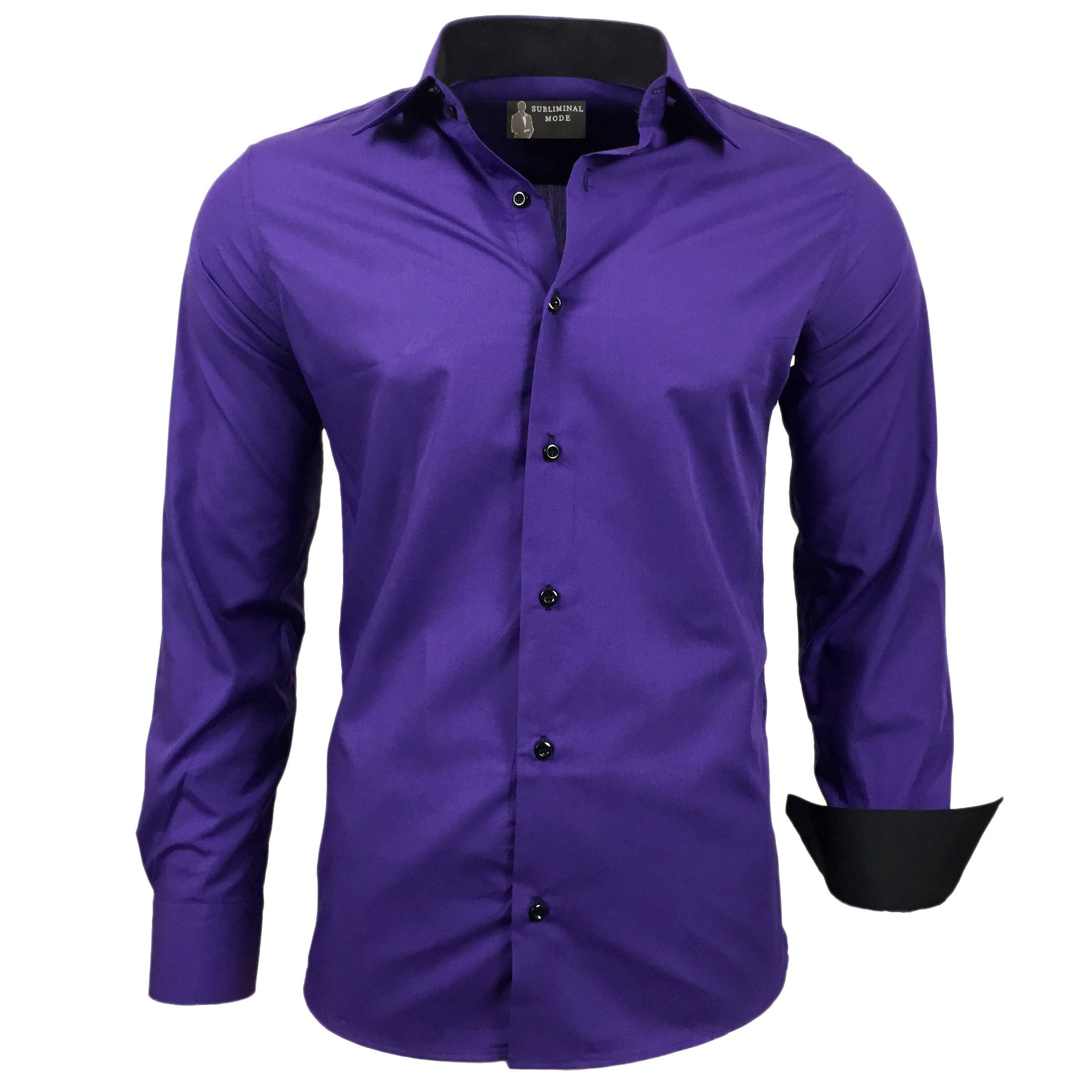 Subliminal Mode 444-5 Camisa de Vestir Hombre