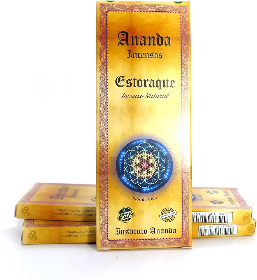 Incenso Ananda Purificador do Lar Estoraque 9 Bastões