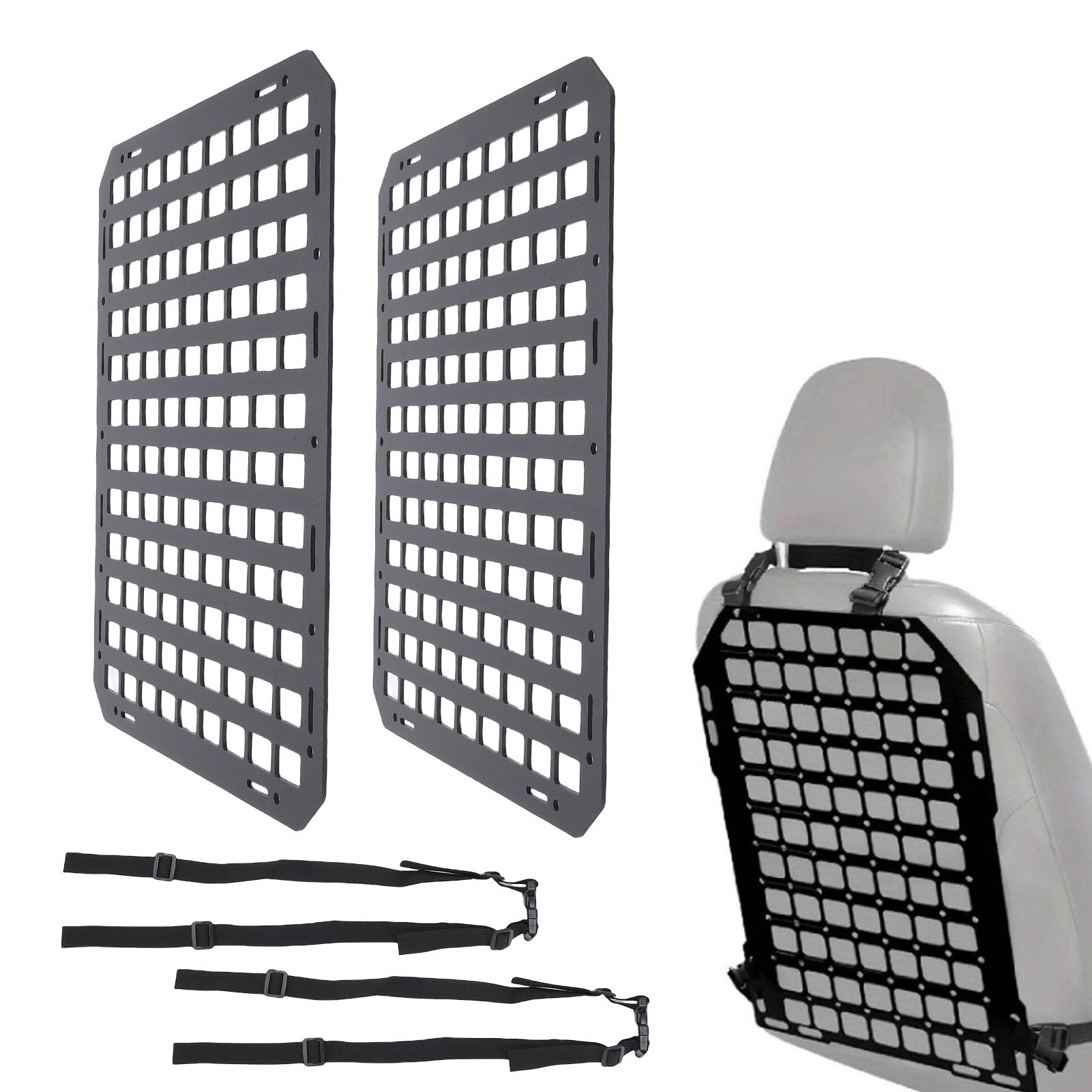 Akozon Organizador de Respaldo de Asiento de Coche, Soporte de Engranaje para Camionetas Suv