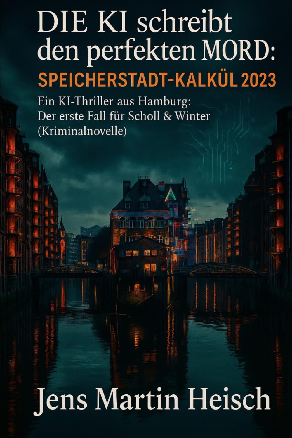 Die KI schreibt den perfekten Mord: Speicherstadt-Kalkül 2023: Ein KI-Thriller aus Hamburg - Der erste Fall für Scholl & Winter (Kriminalnovelle)