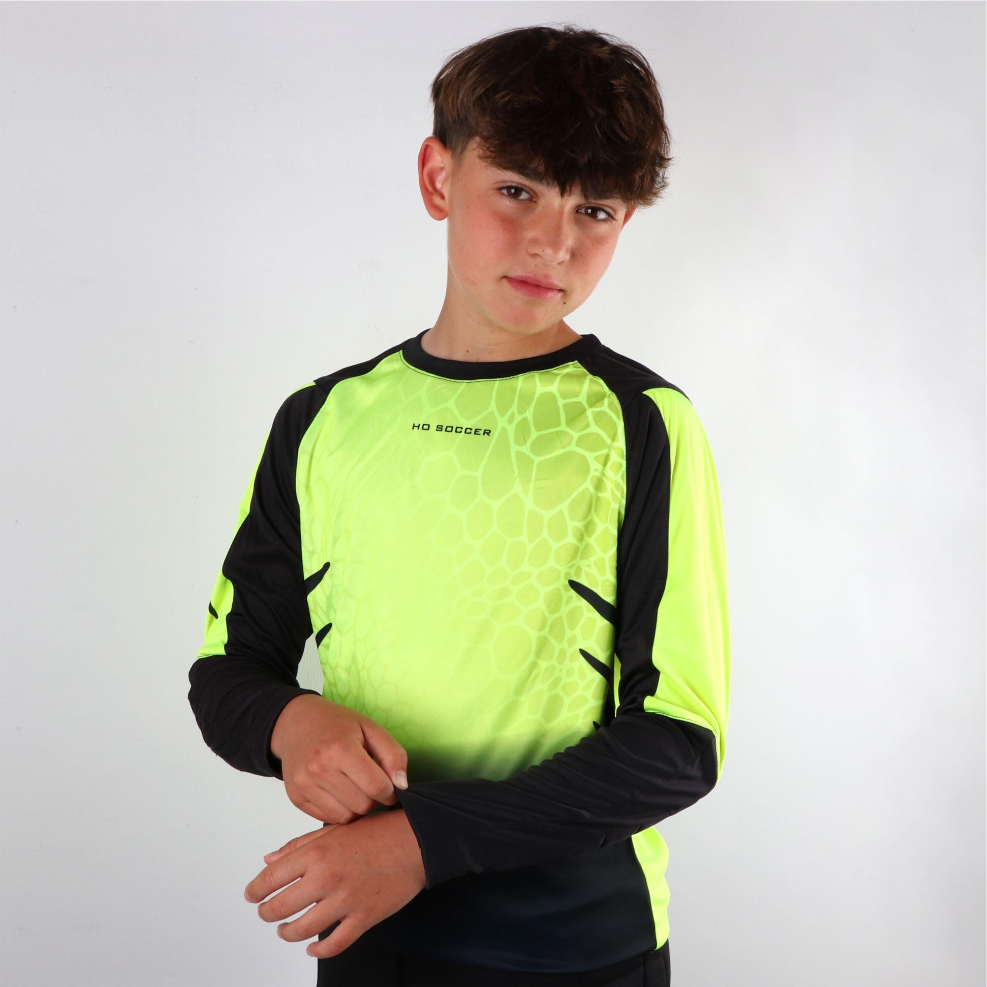 Ho Soccer Kid Keeper Set Deep-Sea Lime Coinsieme Portiere Unisex - Bambini e Ragazzi (Pacco da 1)