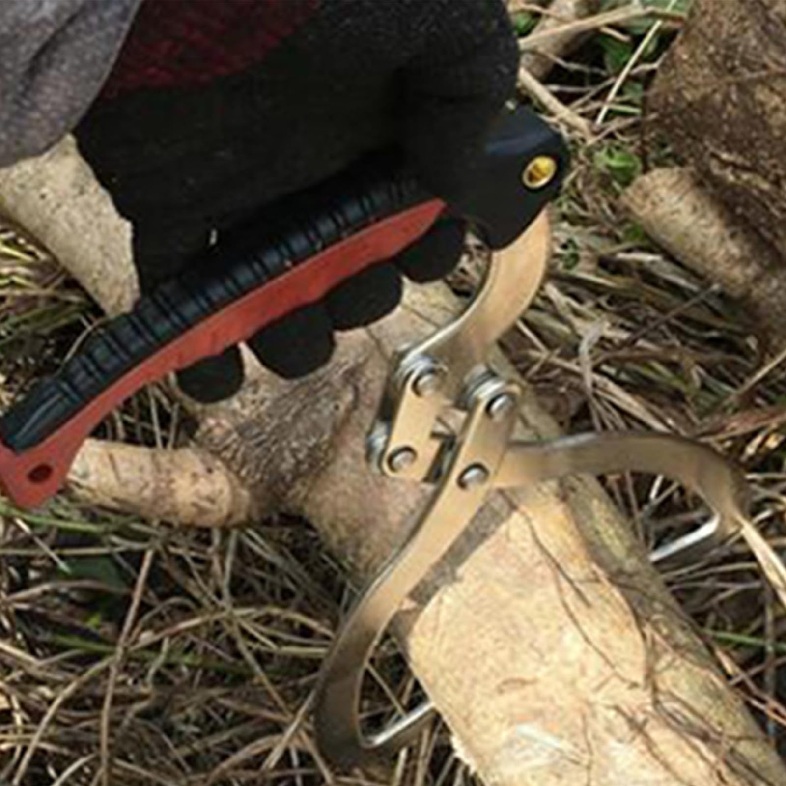 Pinza Per Legno, 12 Pollici Pinza Per Tronchi Gancio Per Sollevamento Tronchi Manuale Per Legno Pinze Forestali Per Tronchi D'Albero Pinze Per Imballare Legno Pinze Per Imballare Da Giardino