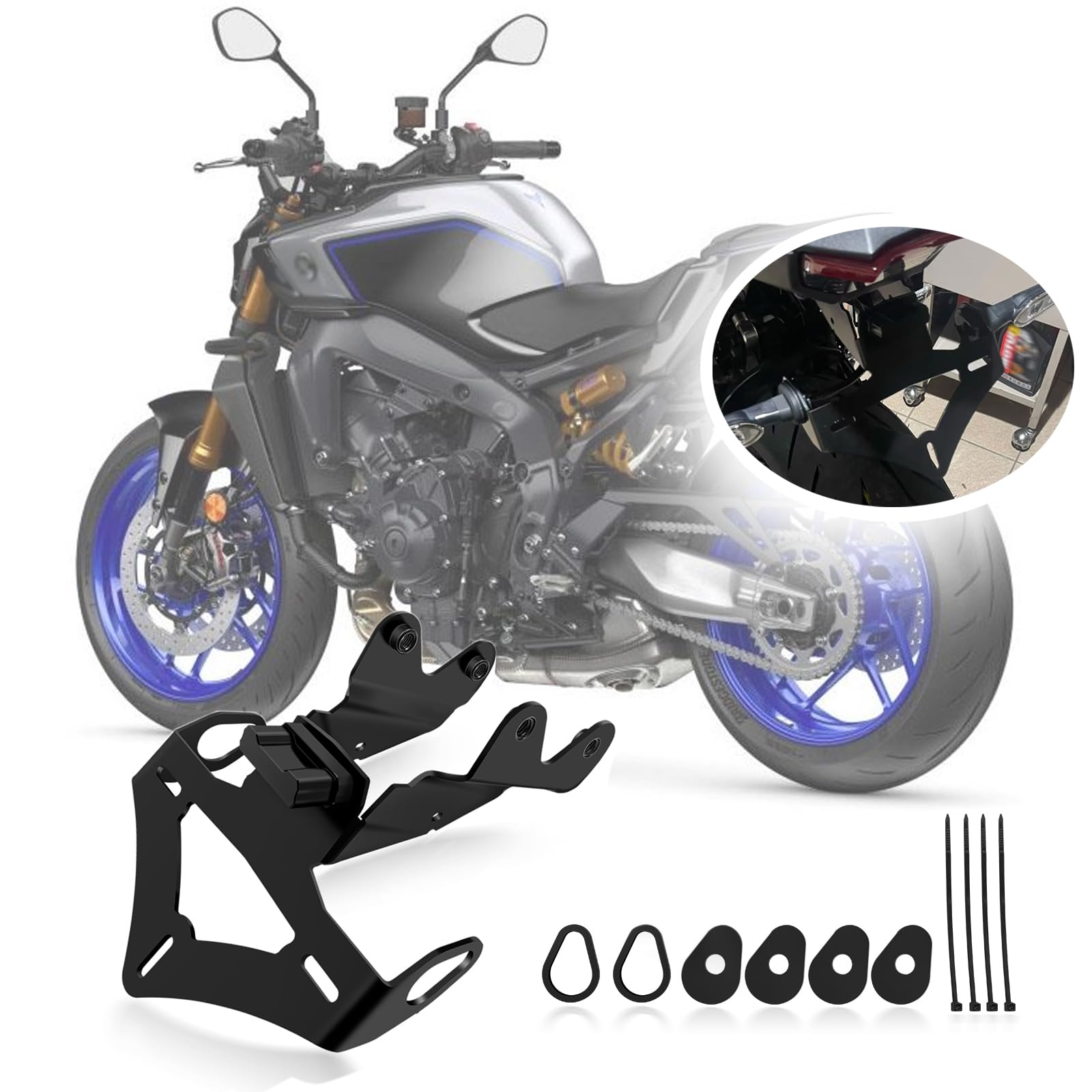 Amazon | HJSYYDS MT-09 SP MT09 2024 2025 オートバイ