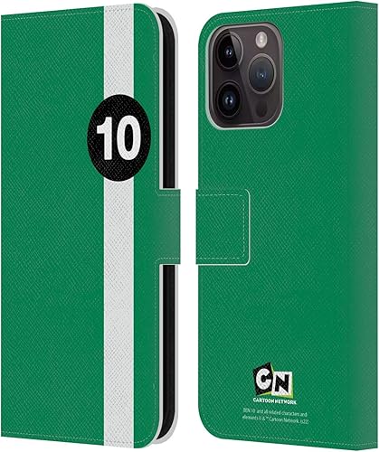 Miniatura 7 de Head Case Designs Officially Licensed Ben 10 Alien Force Omnitrix Graphics Leather Book Wallet Case Cover Compatible with Apple iPhone 15 Pro Max