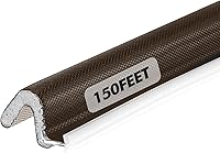 Vista 21 de BBTO Burlete para puertas y ventanas Burlete exterior en forma de V para puerta de garaje con espuma de bloqueo de espacio con ranura de sierra