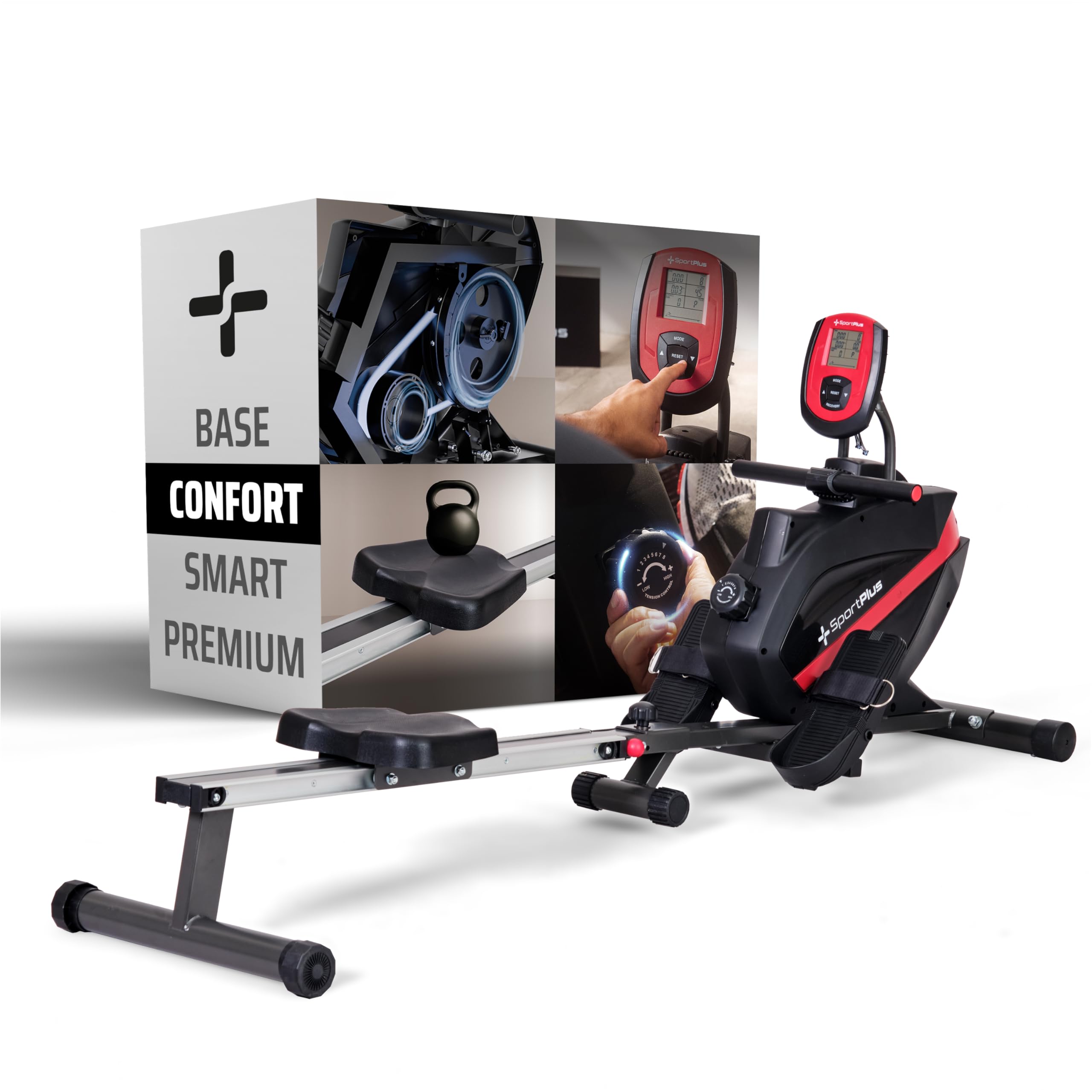 sportplus rameur maison pliable