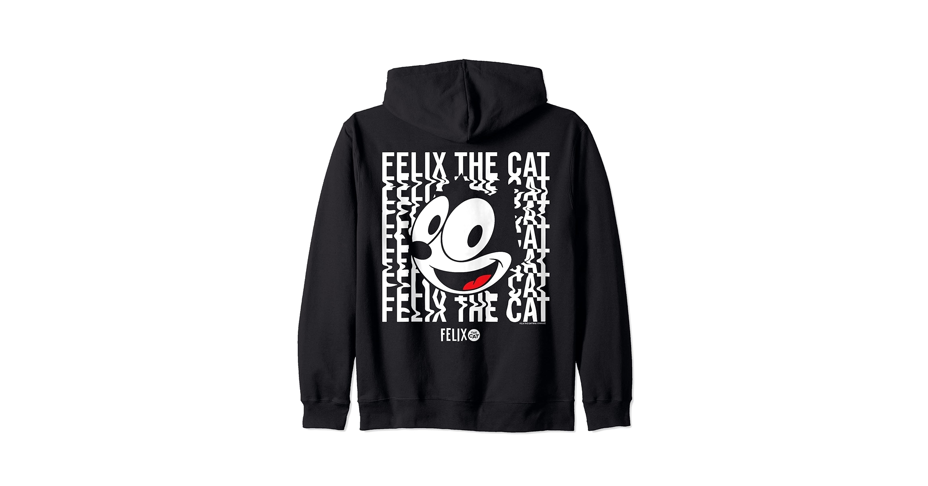 Amazon.com: Felix The Cat Trippy Zip Hoodie : Clothing