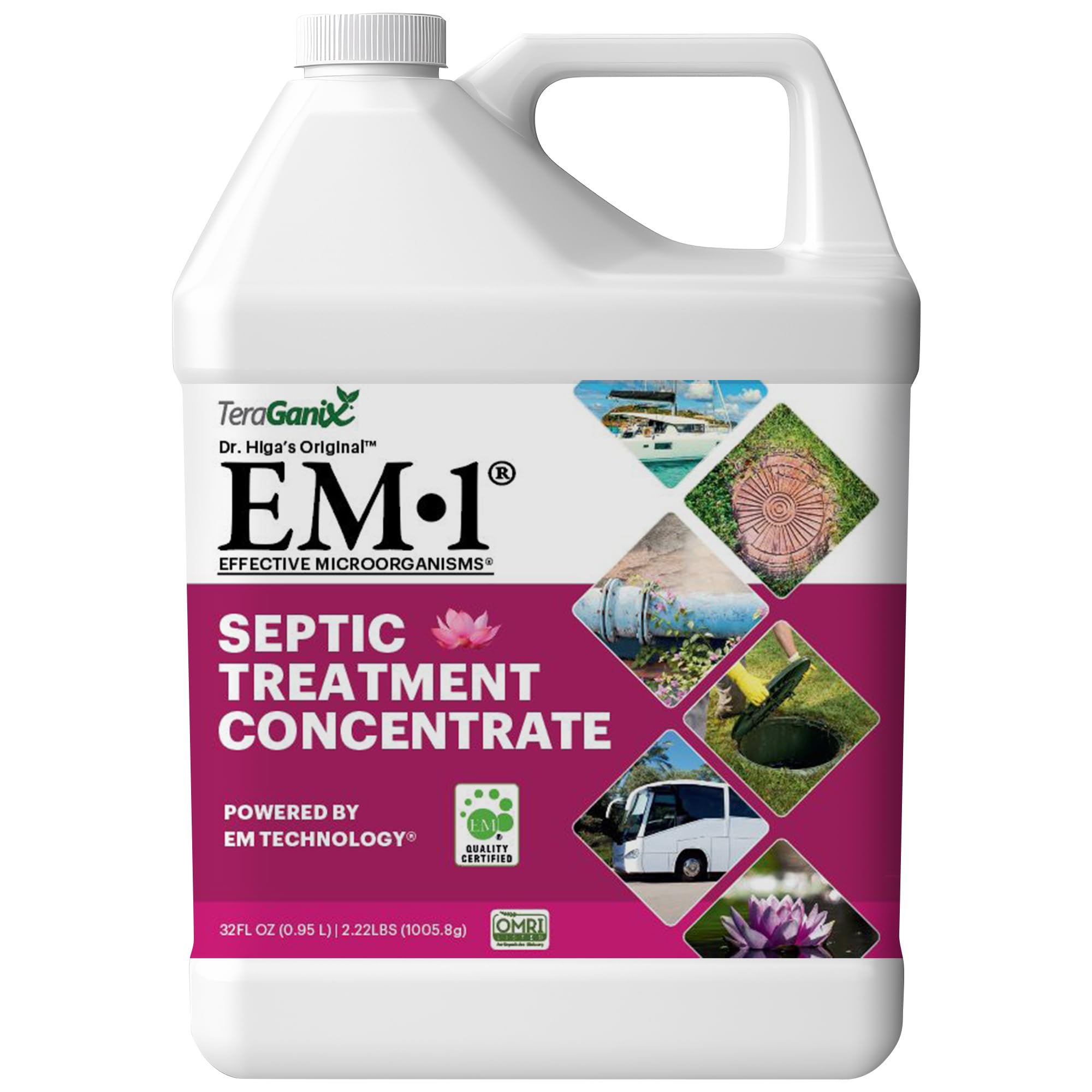 Amazon.com: EM1 Septic Treatment Liquid Concentrate, Septic Saver